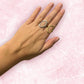 Bague oval