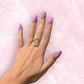 Bague oval